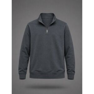 Vuori Ponto Performance Half Zip Pullover Charcoal Grey XL V253 DreamKnit Mens